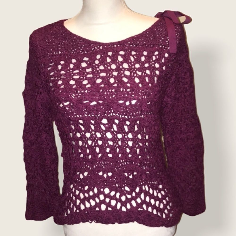Magenta Acorn Sweater w/ matching Tank Top!